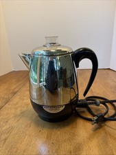 Farberware Superfast Fully Automatic Coffee Percolator 2-4 Cups Model 134 Tested picture