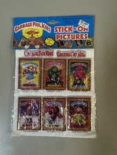 1986 Imperial Toy Corporation Topps Garbage Pail Kids Stick On Pictures Puffy picture