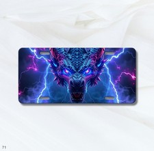 Dragon License Plate Power Dragon Artwork Add Your Name Fantasy Decor picture