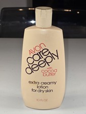 Vintage Avon Care Deeply Extra Creamy Lotion 80s Bathroom Prop Only Nostalgia  picture