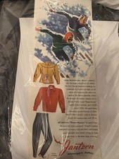 Vintage Jantzen Sweater Ad Slick picture