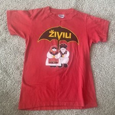 New W/O Tag Vintage Red Serbian ZIVILI 