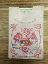 Antique C.L. Wust Swiss Costume Playing Cards Frankfurt Germany Deck w Box picture