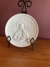Frankoma Ceramic Plates 1974”She Loved And Cared” And 1982 OK “Diamond Jubilee” picture