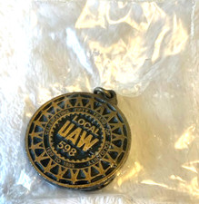 NEW Vintage 50 Years of the UAW United Auto Workers 1939-1989 Local 598 Keychain picture