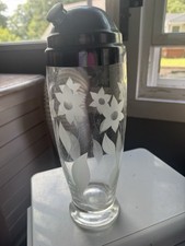 martini shaker vintage glass picture