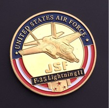 Joint Striker Fighter (JSF) Program Challenge Coin picture
