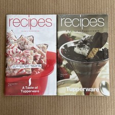 A Taste of Tupperware Cookbooks Recipe Book Collection Set of 2 Booklets picture