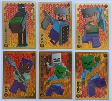 LEGO Minecraft Series 3 Limited Edition Gold Card Lot LE2 LE3 LE4 LE5 LE12 LE13 picture