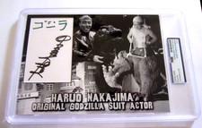 Haruo Nakajima signed autographed PSA custom 5x7 Original Godzilla Suit actor picture