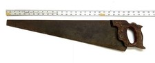 Antique Disston Pre-1928 D-23 Straightback Crosscut Saw 30 inches 7TPI picture