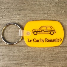 NOS Vintage Keychain Automobile Renault Le Car picture