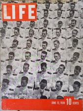 Life magazine June 12th 1939, Annapolis June week. cover sheet only picture
