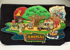 Disney Animal Kingdom Four Park Super Jumbo Collection Pin picture