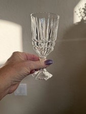 Set of 8 beautiful vintage Fostoria Stemmed Goblets, Very Sparkly picture
