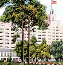 * VTG Postcard Edgewater Gulf Hotel Gulfport Biloxi MS c1942 picture