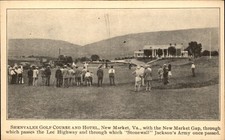 New Market Virginia VA Golf Course and Hotel Shenvalee c1910s Vintage Postcard picture