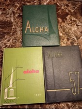 1957 1958 1961 Aloha Western Maryland College Yearbook Lot Vintage MD Antique picture
