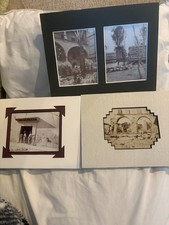 c1910s Mexico 4 Antique Original Photos Ruins Horseback Rural Architecture picture