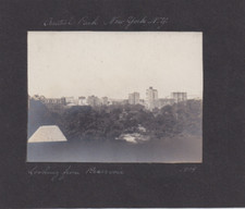 1909 Press Photo Aerial view of Central Park, New York City from the Reservoir picture