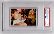 PSA 5 ALFRED HITCHCOCK & GRACE KELLY 1957 Ferma Card HIGHEST EVER GRADED 1/1 picture