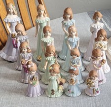 Enesco Growing Up Birthday Girls 1-16 picture