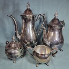 Vintage Raimond Silverplate Coffee/Tea Set 4 pc picture