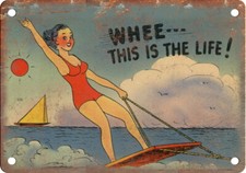 1940s Linen Comic Post Card Curt Teich MWM 12