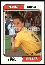 Tea Leoni in A League Of Their Own ART CARD Blank Back picture
