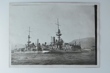 French Battleship Massena Naval Review Toulon Meurisse 1911 Photo picture