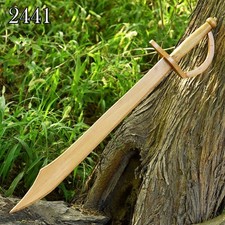 Royal Horse Guard Calvary Saber Wooden Practice Sword Solid Natural Wood 29.75