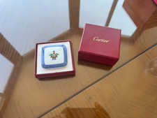 CARTIER Paris La Maison Venitienne Limoge Porcelain Square Box with lid picture