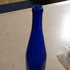 Cobalt Blue Glass Bottle picture
