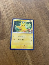 Pokemon TCG My First Battle Card Pikachu 70 HP Blue Boarder picture