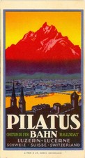 C1920s-30s Swiss Switzerland Travel Brochure 
