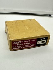 VINTAGE LUFKIN RULE CO CHROME CLAD STEEL 20’ TREE TAPE MEASURE C120TP USA picture