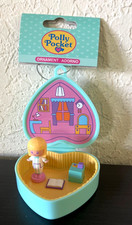 Polly Pocket Heart Compact Figural Christmas Tree Ornament 2026 NEW+TAG picture