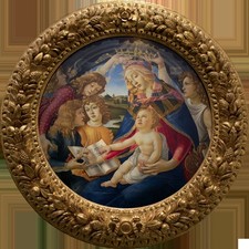 Botticelli Madonna Magnificat 1481 Vintage Renaissance Art Reprint Wall Art picture