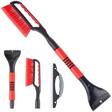 CARTMAN 26″ Snow Brush with Ice Scraper, Snow Removal Car Brush, Detachable Snow picture