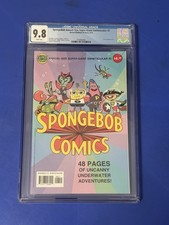 SPONGEBOB ANNUAL SIZE SUPER GIANT SWIMTACULAR #2 CGC 9.8 1st Print Comic 2014 picture