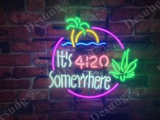 It's 4:20 Somewhere High Life Marijuana Weeds 20