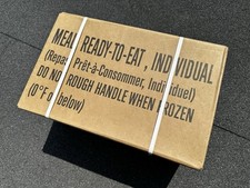 MRE A or B Case - Meal, Ready to Eat - Case of 12 Meals (Insp.2022) picture