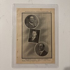 1915 Philadelphia Phillies Officials World Series Picture Antique Baseball picture