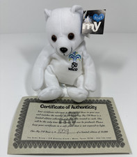 Waco Texas 150 Year Collectable Souvenir Bear 1999 Gobe Co. W/ Auth Certificate picture