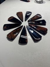 4” Long Obsidian Preform Blank Sold Each Not Bulk Listing Flint Knapping Elko picture
