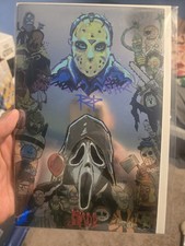 STOW 4 Blank Horror Remarks Jason Scream RZP Chad C Signed Remarked COA picture