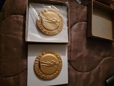 2 Army National Guard Senior Recruiter Badge -USA GI Issue - pre 2008 style - 2