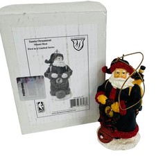 VTG 2001 The Memory Company Miami Heat Santa Christmas Ornament picture