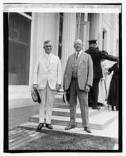 Photo:Wallace M C Garber 1923 Men in Suits Hats Steps Portrait picture