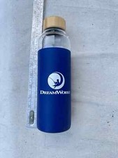 Rare Dreamworks Company Logo Glass Insulated Travel Tumbler Brand New picture